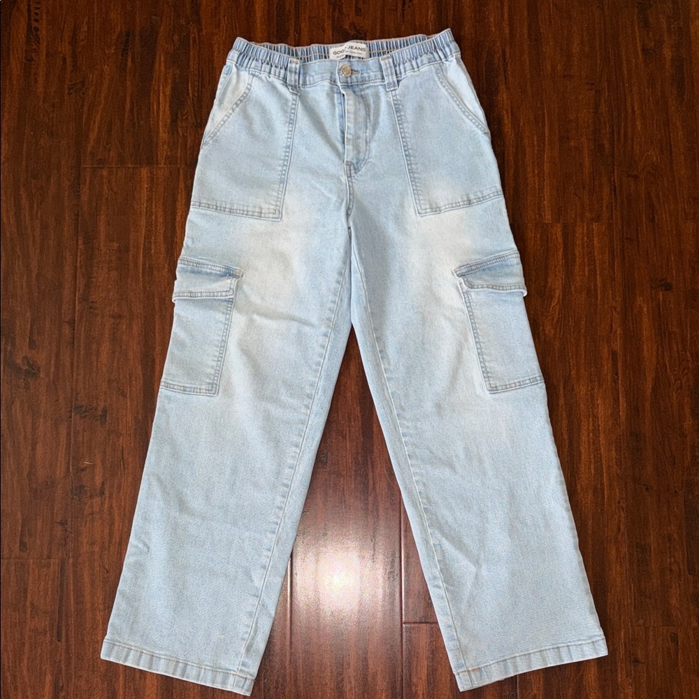Womens Cargo Jeans